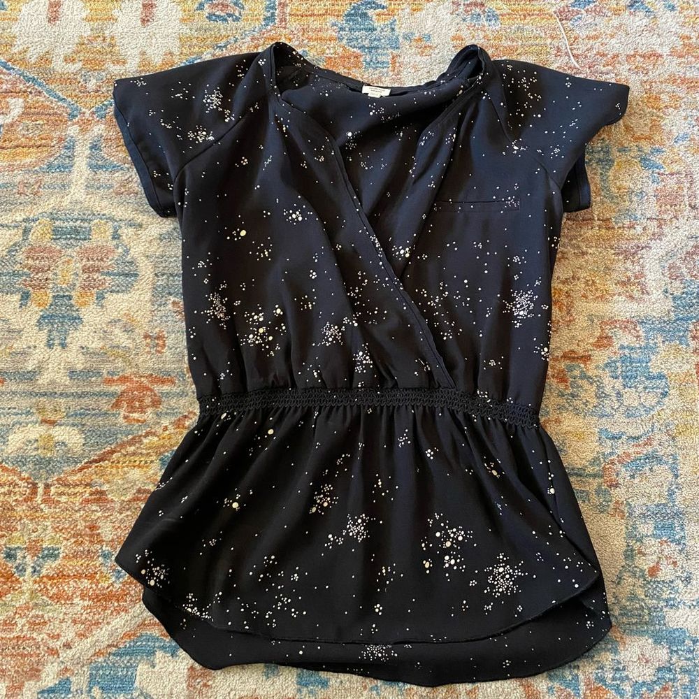 Wilfred Black Blouse Size XXS